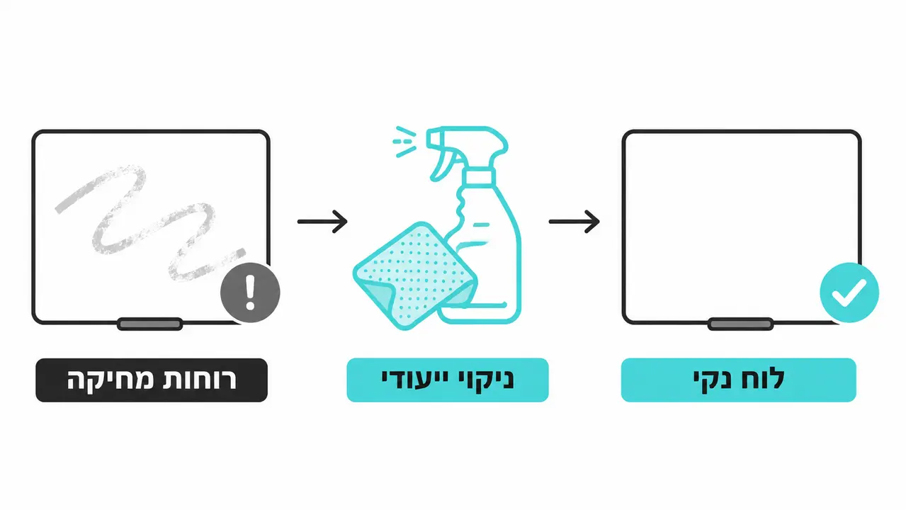 איפה לתלות את הלוח במשרד