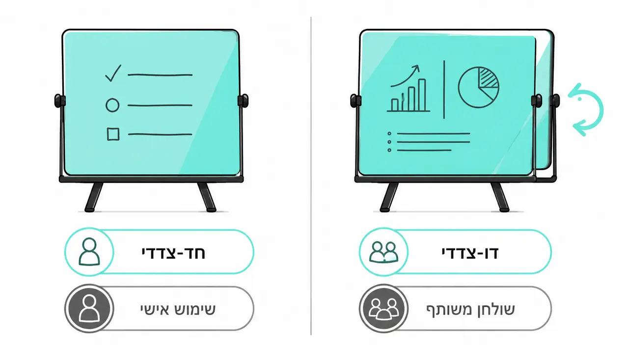 השוואת מחיר לפי סוג הלוח