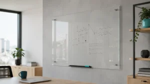 ‏לוח זכוכית מחיק שקוף - מתי כדאי ואיך לבחור