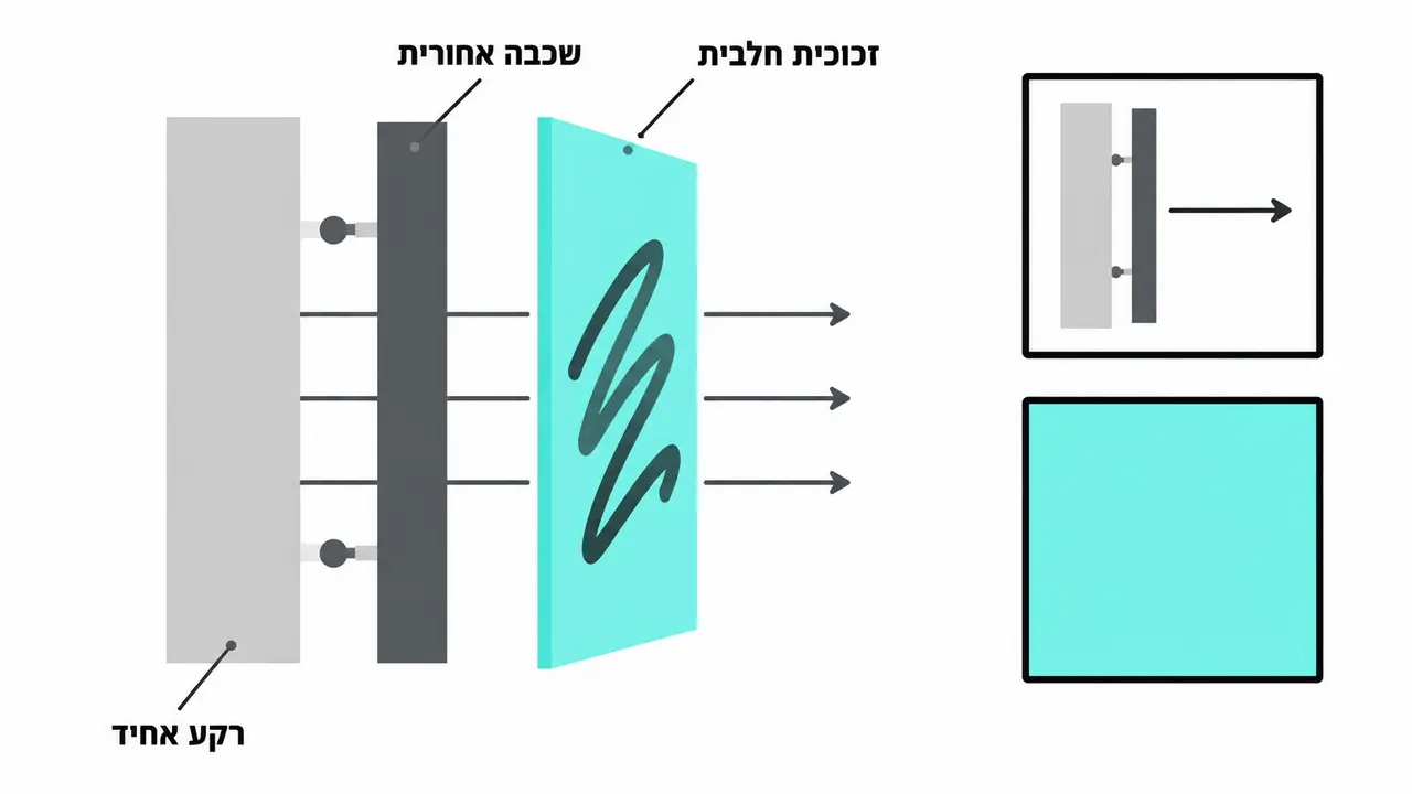 מהו בעצם לוח זכוכית מחיק חלבי?