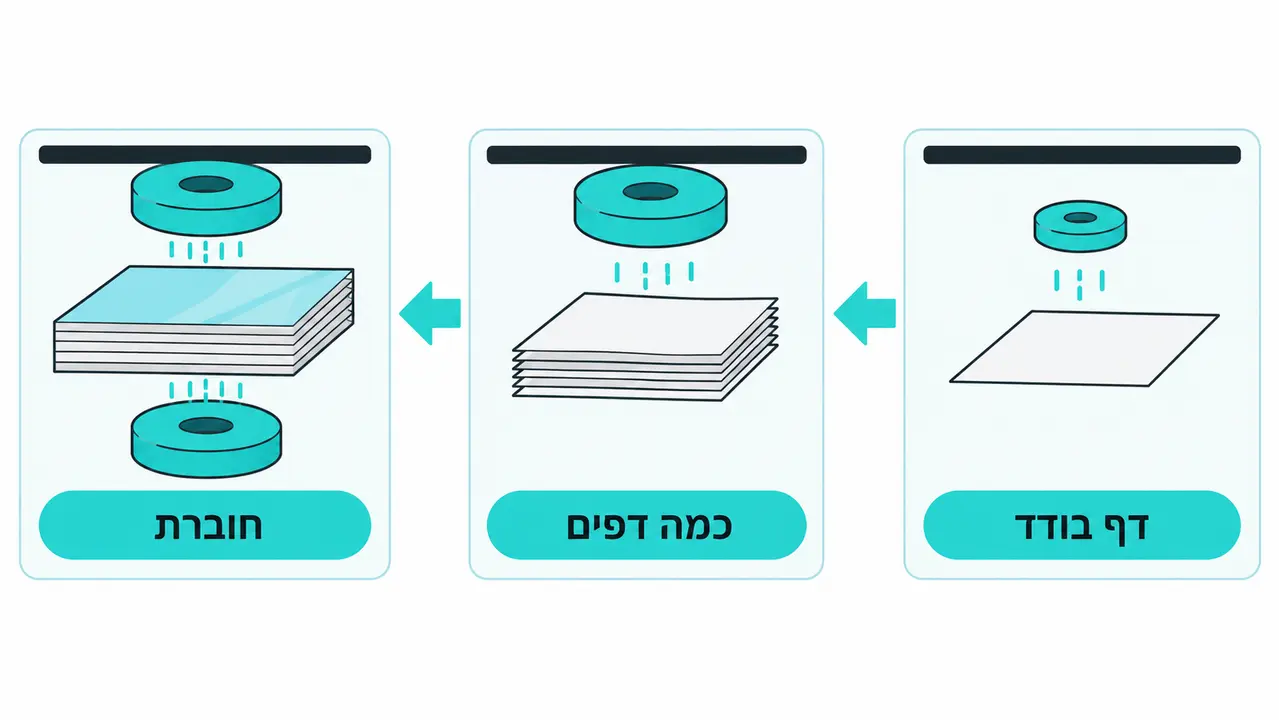 מגנטים ללוח מחיק מגנטי גדול: איזה מגנטים באמת צריך?