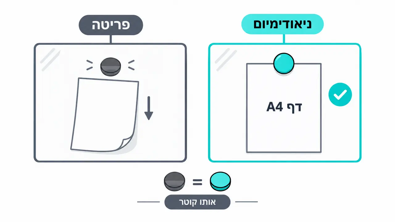 מה זה מגנט ניאודימיום, ולמה הוא מחזיק יותר טוב?