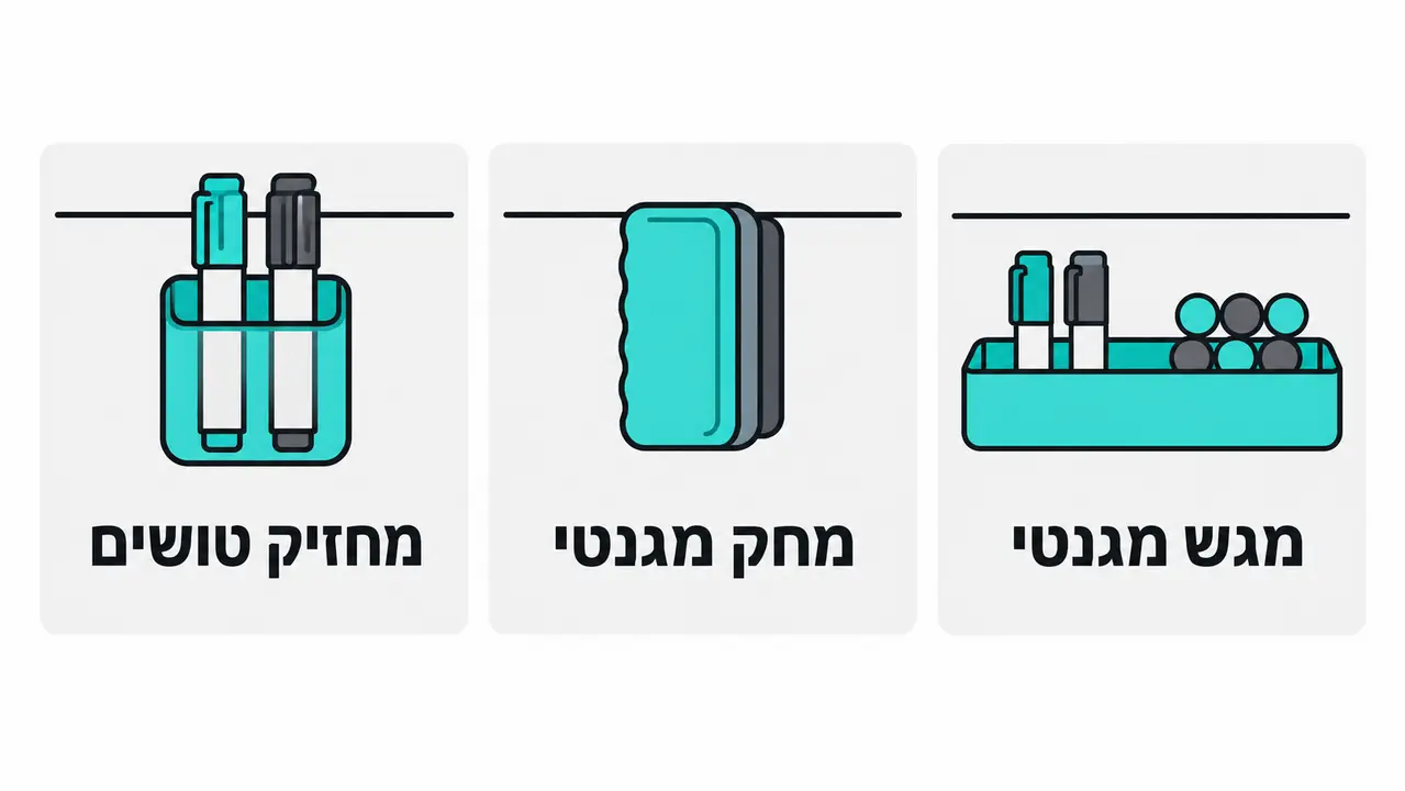 אילו אביזרים מגנטיים באמת שווים ללוח?